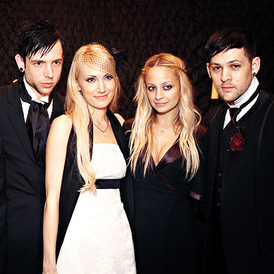 Joel Madden and Nicole Richie Go Dark