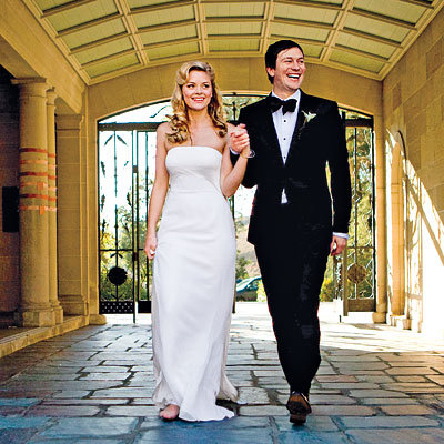 Kyle Newman and Jaime King's Relaxed Stroll