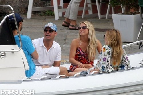 Ryan Seacrest and Julianne Hough shared a loving getaway to Italy in July 2010.
Ryan Seacrest and Julianne Hough shared a loving getaway to Italy in July 2010.