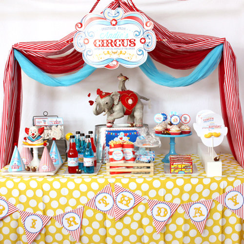 Circus-Themed Birthday Party