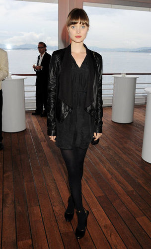 Bella Heathcote donned a darker downtown-cool look at the IWC Filmmakers dinner.
Bella Heathcote donned a darker downtown-cool look at the IWC Filmmakers dinner.