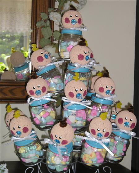 Upcycle Your Baby Food Jars Into Baby Shower Crafts Upcycle Your Baby Food Jars Into Baby Shower Crafts