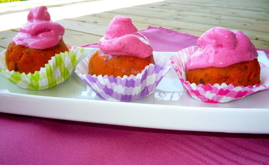 Raw Carrot Cupcakes
