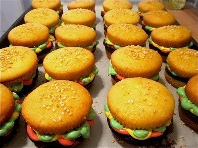 Cupcake Burgers Cupcake Burgers
