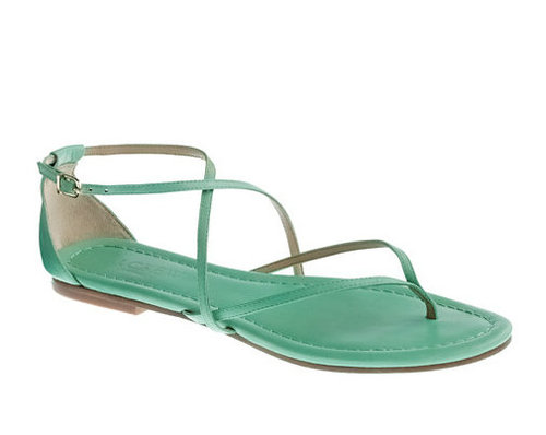 Superthin straps and a cool turquoise shade make these sleek sandals a must-have.
J.Crew Audra Sandals ($98)
Superthin straps and a cool turquoise shade make these sleek sandals a must-have.
J.Crew Audra Sandals ($98)