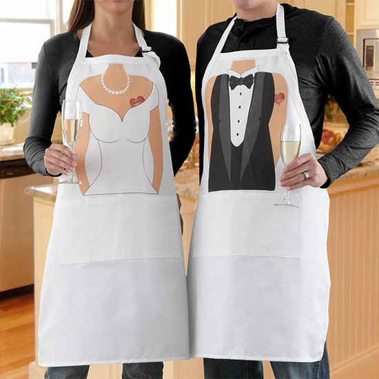 Bride and Groom Aprons