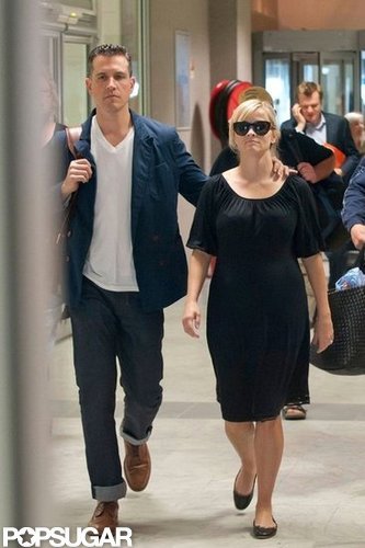 Reese Witherspoon and Jim Toth arrived in France for the Cannes Film Festival.
Reese Witherspoon and Jim Toth arrived in France for the Cannes Film Festival.