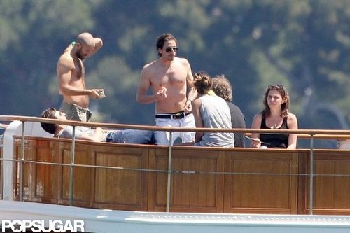 Shirtless Adrien Brody Soaks Up the Sun at Sea in Cannes Shirtless Adrien Brody Soaks Up the Sun at Sea in Cannes