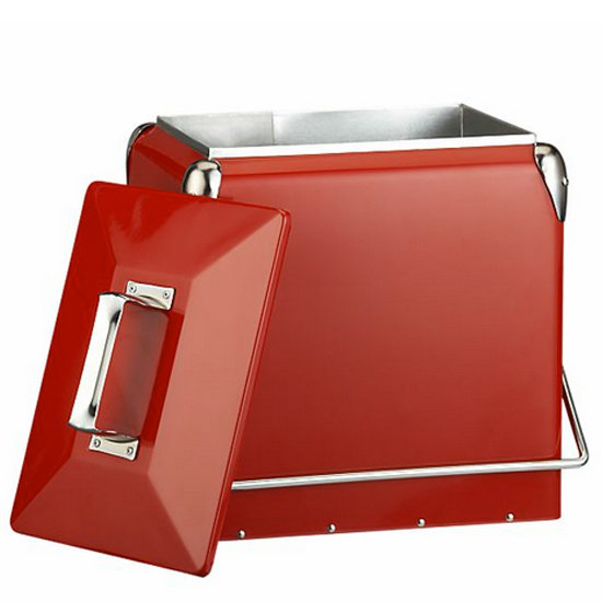 The vibe of this cherry Red Picnic Cooler ($63) is perfect for a day at the beach. We love the detail of a bottle opener on the side for easy access to old-school Coca-Cola or something a little boozier.
The vibe of this cherry Red Picnic Cooler ($63) is perfect for a day at the beach. We love the detail of a bottle opener on the side for easy access to old-school Coca-Cola or something a little boozier.