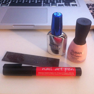 DIY Nail Art: We Try Manicare's GlamNails Nail Art Pen And Stencils