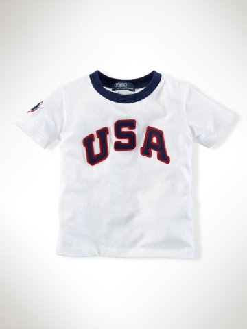 Infant Boys Team USA Ringer Tee ($25) Infant Boys Team USA Ringer Tee ($25)