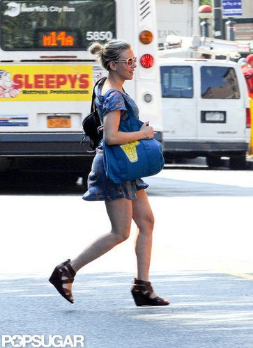 Scarlett Johansson Is on the Go in the Big Apple Scarlett Johansson Is on the Go in the Big Apple