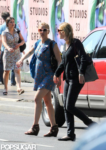 Scarlett Johansson Is on the Go in the Big Apple Scarlett Johansson Is on the Go in the Big Apple
