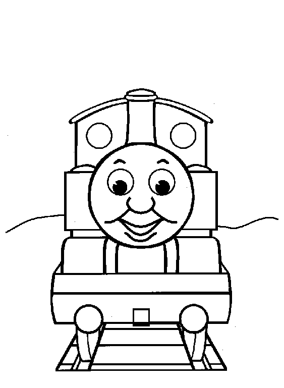 Thomas The Train Coloring Pages