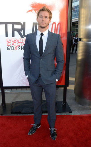 Ryan Kwanten looked laid back and handsome at the premiere.
Ryan Kwanten looked laid back and handsome at the premiere.