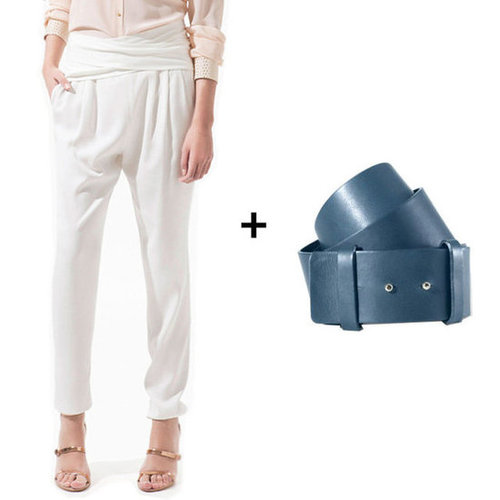 How to Wear Wide Belts