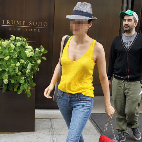 Can You Guess The Stylish Celebrity Snapped On the Streets of Soho? Name the Face of the Designer Bag Line!