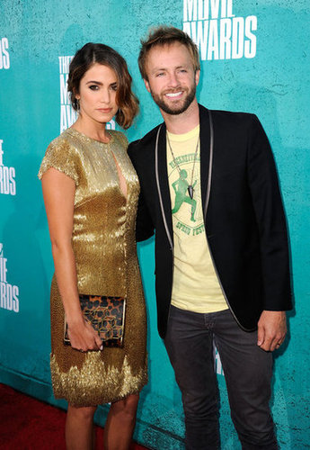 Nikki Reed and Paul McDonald posed together on the red carpet at the MTV Movie Awards.
Nikki Reed and Paul McDonald posed together on the red carpet at the MTV Movie Awards.