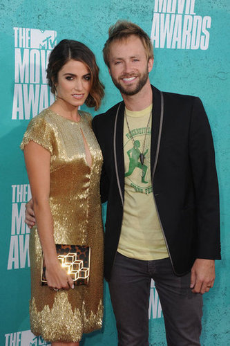 Nikki Reed smiled with Paul McDonald on the red carpet at the MTV Movie Awards.
Nikki Reed smiled with Paul McDonald on the red carpet at the MTV Movie Awards.
