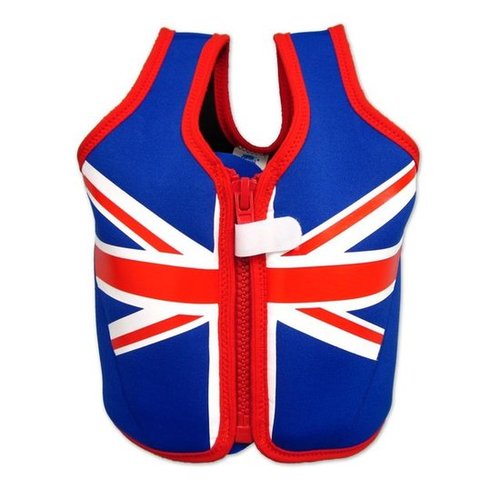 Just in time for Summer swim season, this soon-to-be-released Union Jack Float Jacket ($46) will keep tots' heads above water as they're learning their strokes.
Just in time for Summer swim season, this soon-to-be-released Union Jack Float Jacket ($46) will keep tots' heads above water as they're learning their strokes.