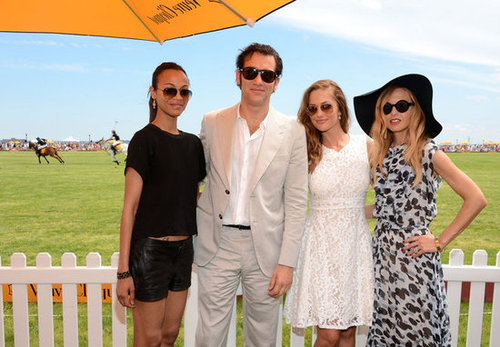 Rachel Zoe Brings Skyler Along For a Polo Day With Clive Owen Rachel Zoe Brings Skyler Along For a Polo Day With Clive Owen