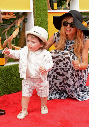 Rachel Zoe Brings Skyler Along For a Polo Day With Clive Owen Rachel Zoe Brings Skyler Along For a Polo Day With Clive Owen
