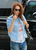 Photos Of Kristen Stewart Rocking Boyfriend Jeans At JFK Airport