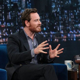 Michael Fassbender Singing on Jimmy Fallon