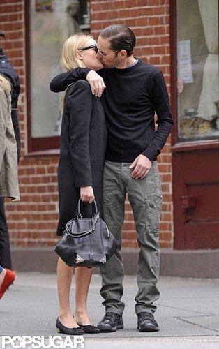 Kate Bosworth and boyfriend Michael Polish shared a passionate kiss while walking around the West Village in NYC.
Kate Bosworth and boyfriend Michael Polish shared a passionate kiss while walking around the West Village in NYC.