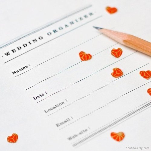 How to Create a Wedding Planning Binder