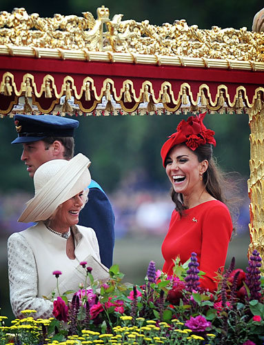 Kate and Camilla Share a Laugh