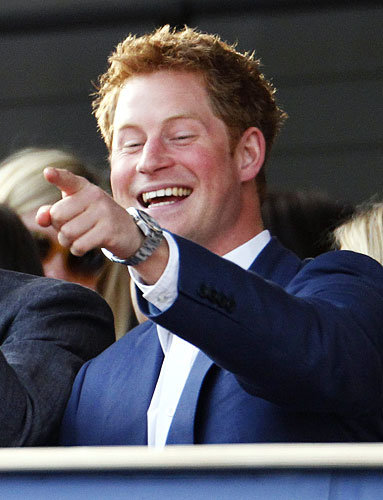 Prince Harry Lets Loose