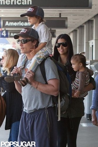 Levi and Vida were traveling companions for Matthew McConaughey and Camila Alves at LAX in June 2011.
Levi and Vida were traveling companions for Matthew McConaughey and Camila Alves at LAX in June 2011.