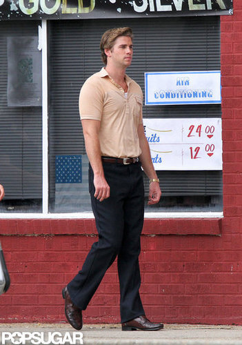 Liam Hemsworth filmed a scene for his next movie Empire State.
Liam Hemsworth filmed a scene for his next movie Empire State.