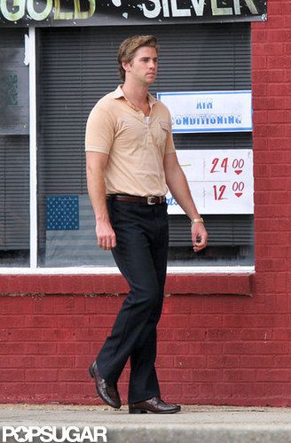 Liam Hemsworth has been in New Orleans shooting Empire State.
Liam Hemsworth has been in New Orleans shooting Empire State.