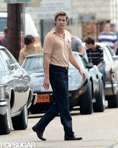 Liam Hemsworth looked handsome on the set of his next film.
Liam Hemsworth looked handsome on the set of his next film.