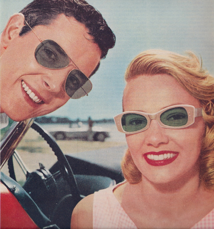 This vintage Ray-Ban ad is still in style.
This vintage Ray-Ban ad is still in style.