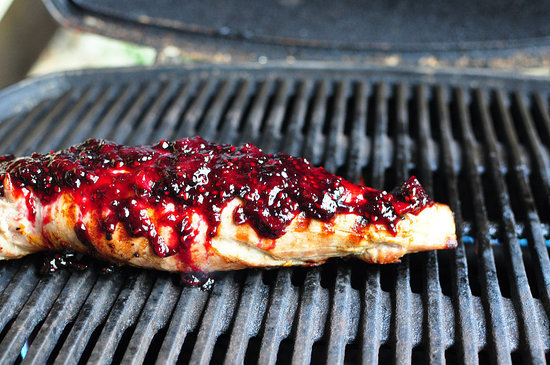 Blackberry Jalapeño Glazed Pork Tenderloin Blackberry Jalapeño Glazed Pork Tenderloin