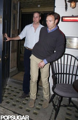 Prince William hung out at a London night club after attending a wedding with Kate Middleton.
Prince William hung out at a London night club after attending a wedding with Kate Middleton.