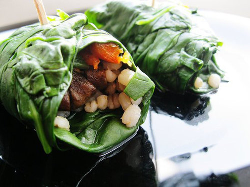 Spinach Veggie Wraps Spinach Veggie Wraps