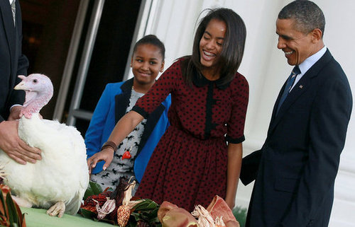 In 2008, Obama talked to Ladies Home Journal about growing up with an absentee father:
"As somebody who didn't grow up with a father in the home, I like having men come up to me saying, 'You know, I'm really glad you're a good father.' I like that maybe some little boy somewhere who doesn't have a dad in his house sees Michelle and the girls and me out somewhere and is going to carry that image in his head with him somewhere down the road."
In 2008, Obama talked to Ladies Home Journal about growing up with an absentee father:
"As somebody who didn't grow up with a father in the home, I like having men come up to me saying, 'You know, I'm really glad you're a good father.' I like that maybe some little boy somewhere who doesn't have a dad in his house sees Michelle and the girls and me out somewhere and is going to carry that image in his head with him somewhere down the road."