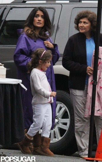 Salma Hayek and daughter Valentina Pinault were together for lunch.
Salma Hayek and daughter Valentina Pinault were together for lunch.