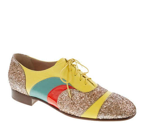 These colorful sequined oxfords are simply magical: we'd wear it with just about anything for a whimsical touch.
Creatures of the Wind Psychedelic Oxfords ($295)
These colorful sequined oxfords are simply magical: we'd wear it with just about anything for a whimsical touch.
Creatures of the Wind Psychedelic Oxfords ($295)
