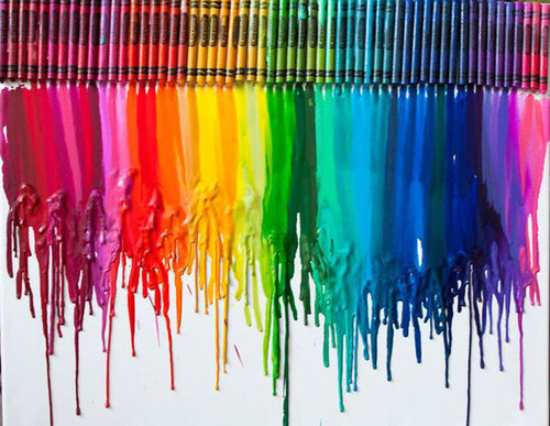 Create a Cool Piece of Crayon Art Create a Cool Piece of Crayon Art
