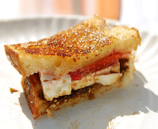 Strawberry Cheese Sandwich Strawberry Cheese Sandwich