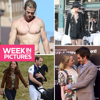 The Week in Pictures: Chris Hemsworth Shirtless in Sydney, Lady Gaga on Tour, Emma Stone and Andrew Garfield World Domination