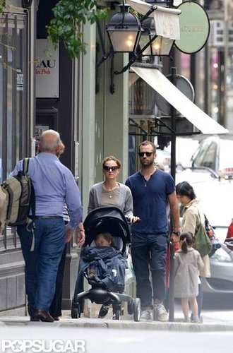 Natalie Portman toured Paris with her family.
Natalie Portman toured Paris with her family.