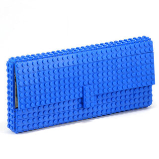 Blue Lego Clutch on Etsy