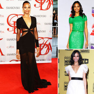 Zoe Saldana Red Carpet Style