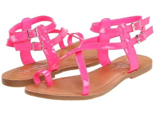 Inject a pop of hot pink into your Summer style; they look especially eye-catching with your white jeans.
Jessica Simpson Derren Sandals ($45)
Inject a pop of hot pink into your Summer style; they look especially eye-catching with your white jeans.
Jessica Simpson Derren Sandals ($45)
